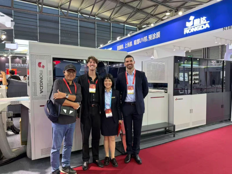 Rongda Packaging في All in Print China 2026: عرض توضيحي مباشر لصانع العلب الأوتوماتيكي BFM1000