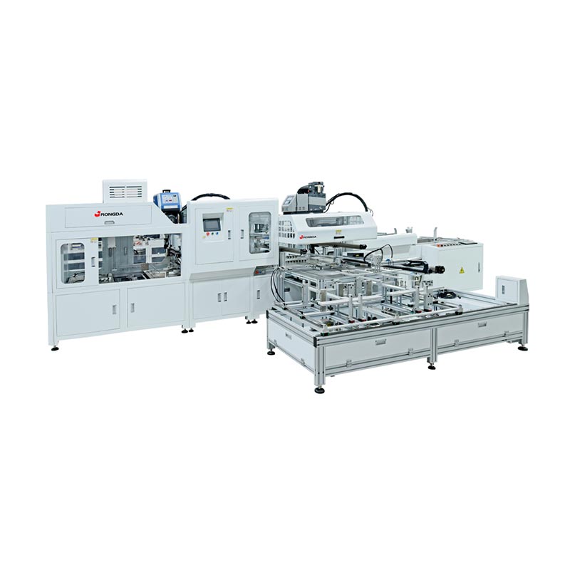 آلة تجميع جناح الصندوق القابل للطي